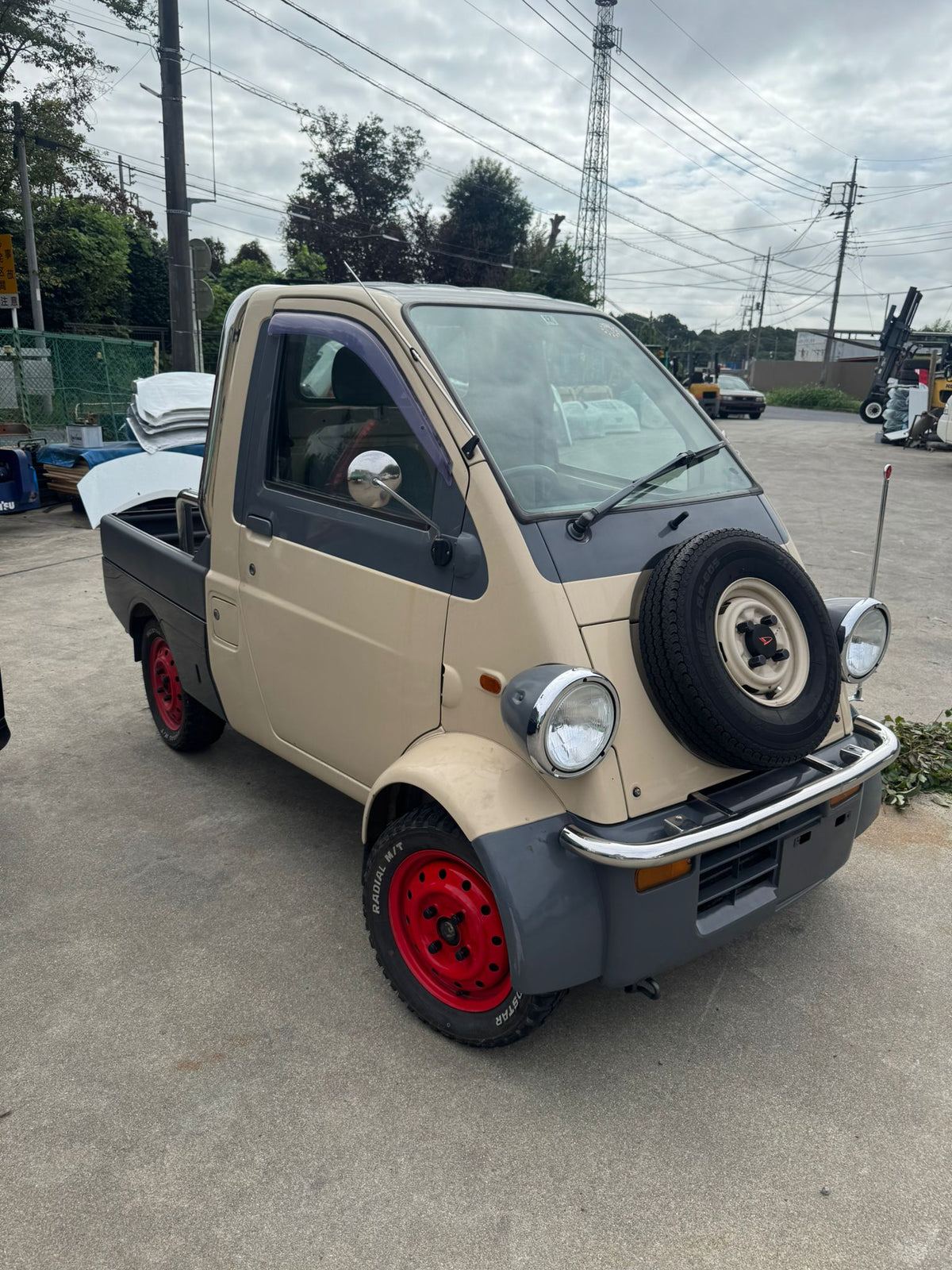 Daihatsu Midget II micro truck imported from Japan