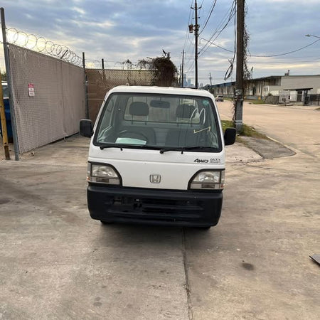 White 1997 Honda Acty 4x4 kei truck, photo 2 of 11