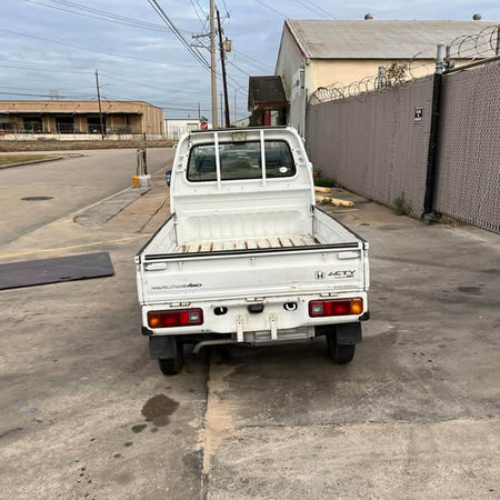 White 1997 Honda Acty 4x4 kei truck, photo 6 of 11