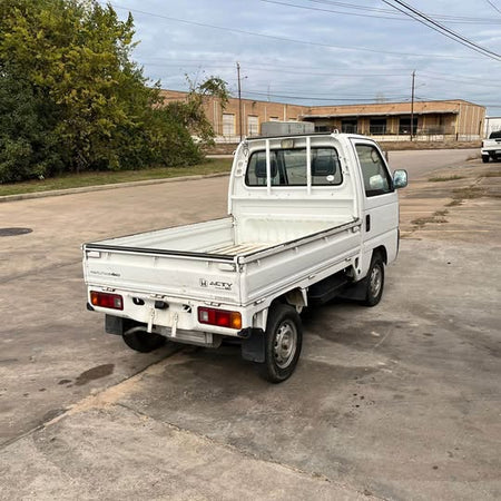 White 1997 Honda Acty 4x4 kei truck, photo 7 of 11