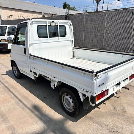 White 1999 Honda Acty 4x4 kei truck, photo 6 of 11