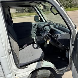 White 1998 Honda Acty 4x4 kei truck, photo 5 of 7