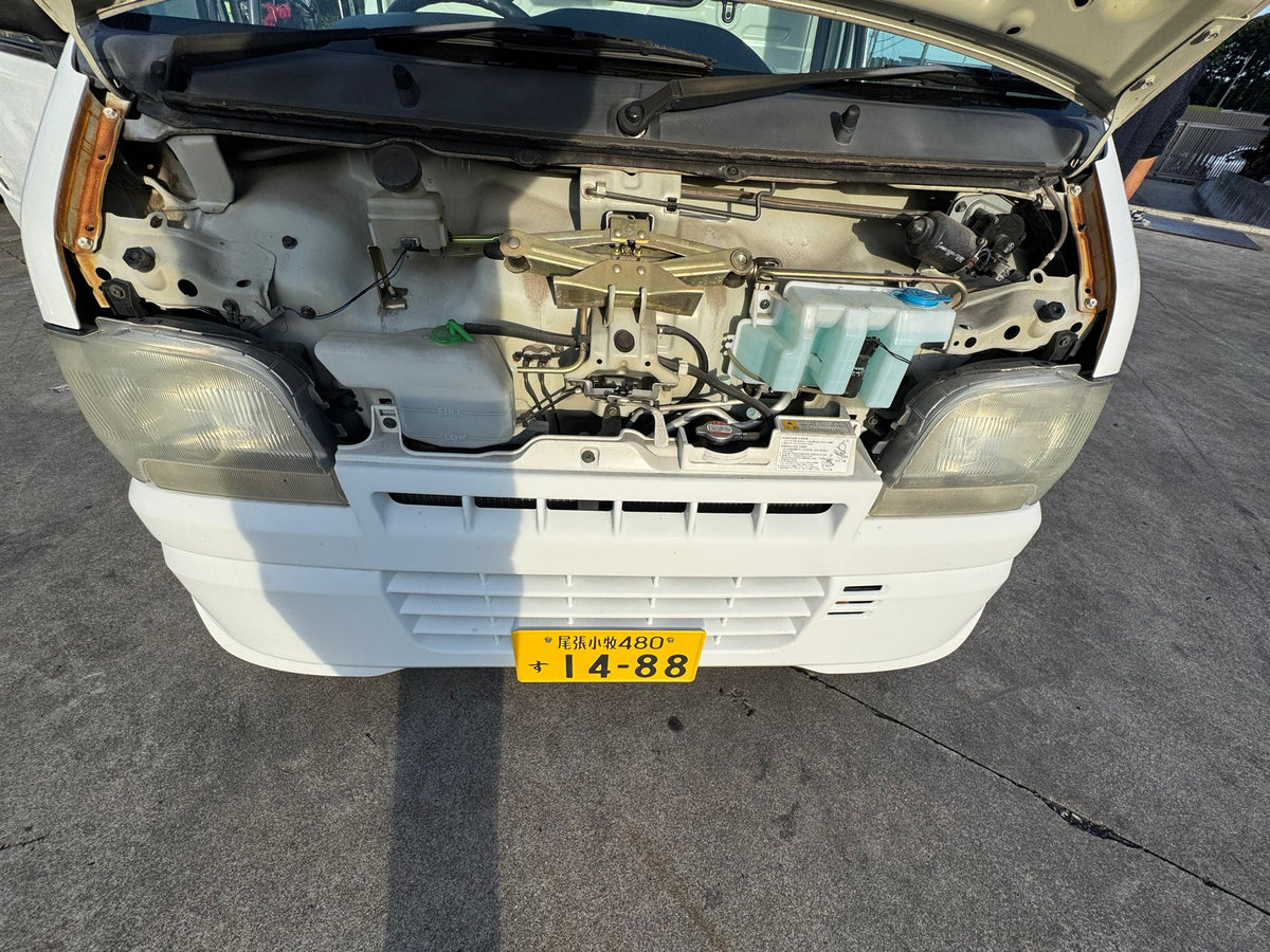 White 2001 Suzuki Carry 4x4 kei truck, photo 14 of 16