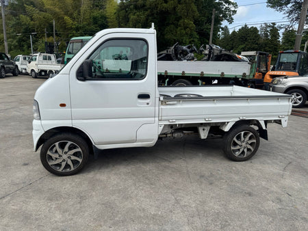 White 2000 Suzuki Carry 4x4 kei truck, photo 4 of 14