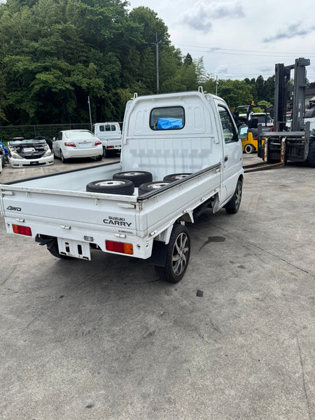 White 2000 Suzuki Carry 4x4 kei truck, photo 7 of 14