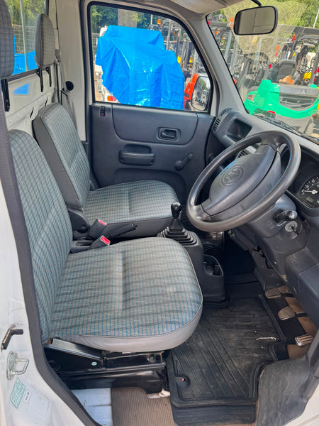 White 2000 Honda Acty 4x2 M/T kei truck, photo 9 of 14