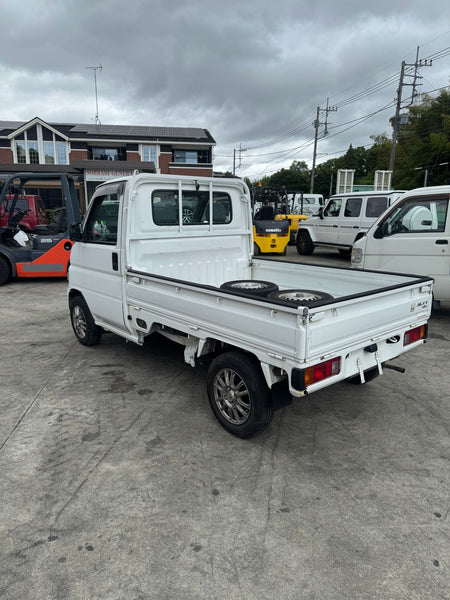 White 1999 Honda Acty 4x4 kei truck, photo 3 of 12