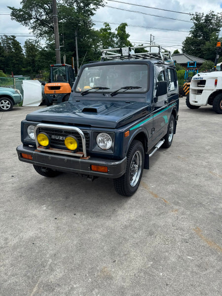 Dark Blue 1991 Suzuki Jimny 4x4 kei SUV, photo 1 of 20