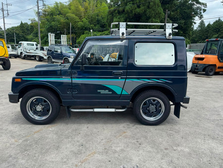 Dark Blue 1991 Suzuki Jimny 4x4 kei SUV, photo 4 of 20