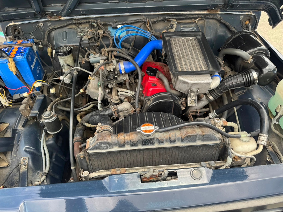 Dark Blue 1991 Suzuki Jimny 4x4 kei SUV, photo 17 of 20