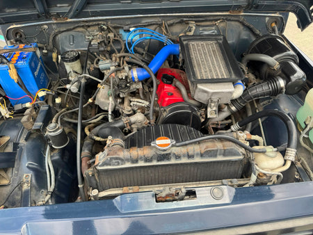 Dark Blue 1991 Suzuki Jimny 4x4 kei SUV, photo 17 of 20