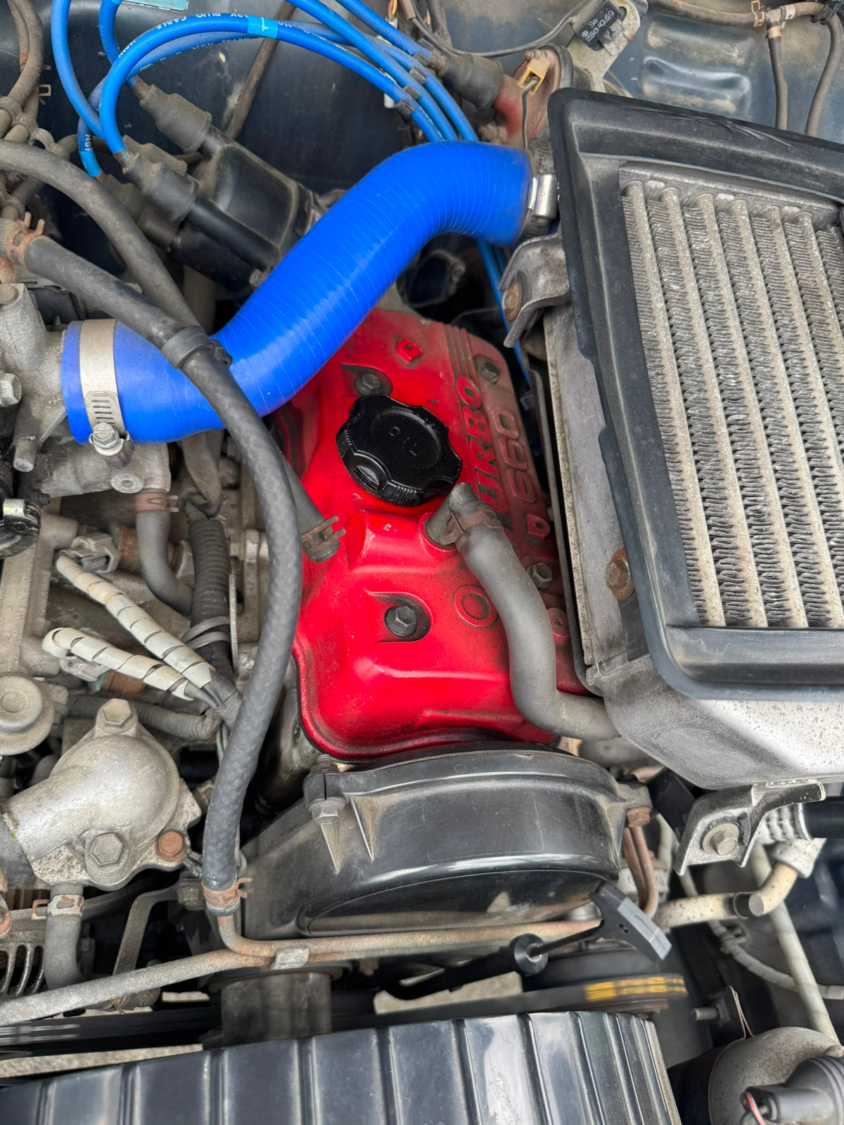 Dark Blue 1991 Suzuki Jimny 4x4 kei SUV, photo 18 of 20