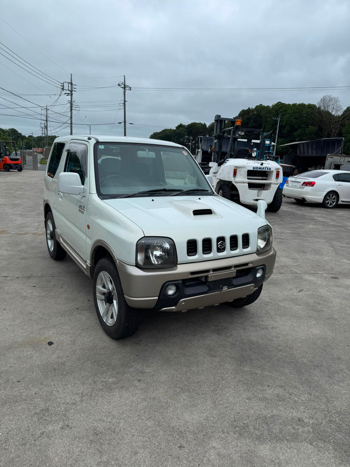 White 2001 Suzuki Jimny 4x4 kei SUV, photo 5 of 15