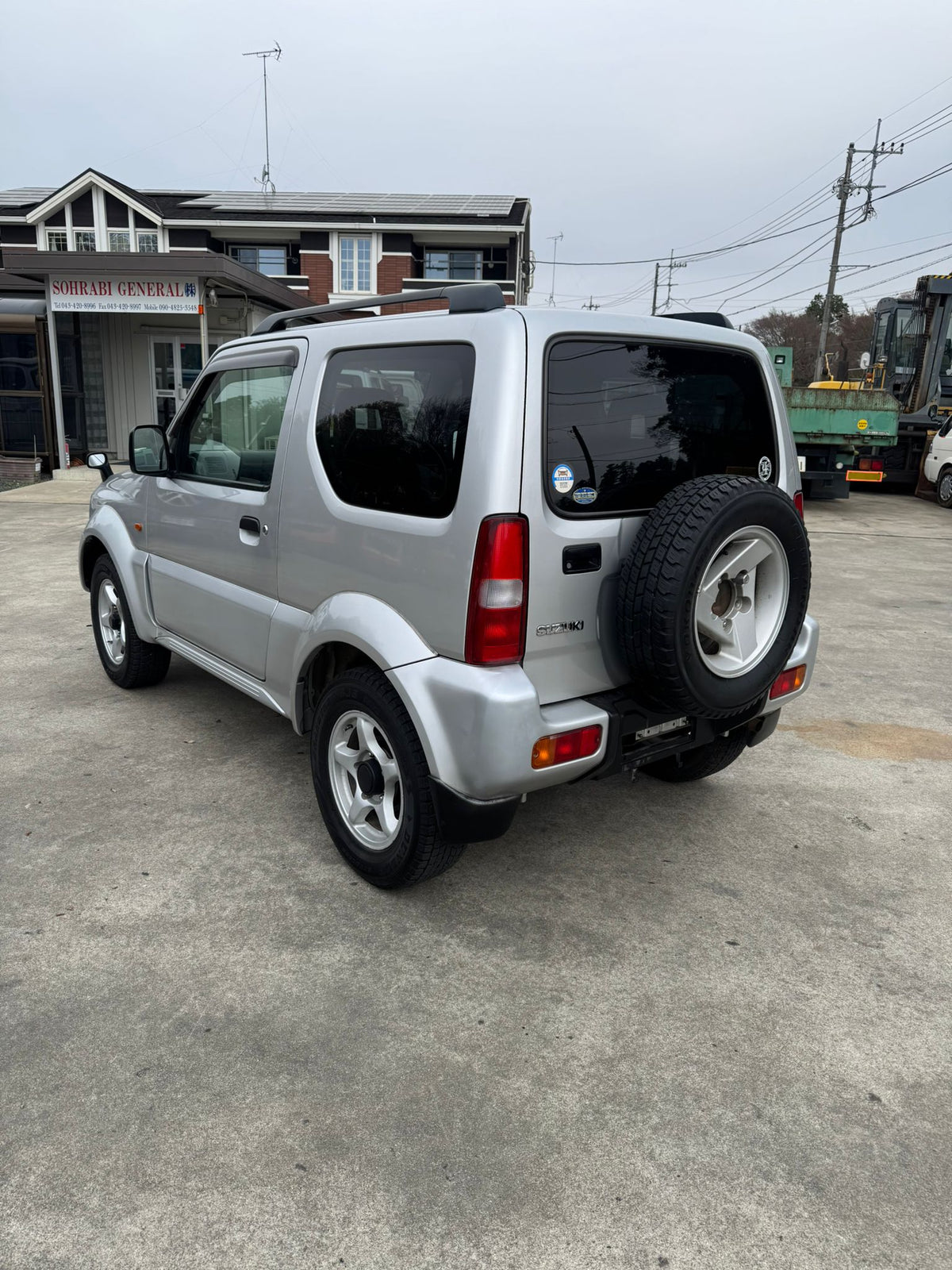 Silver 2001 Suzuki Jimny Wide 4x4 SUV, photo 3 of 14