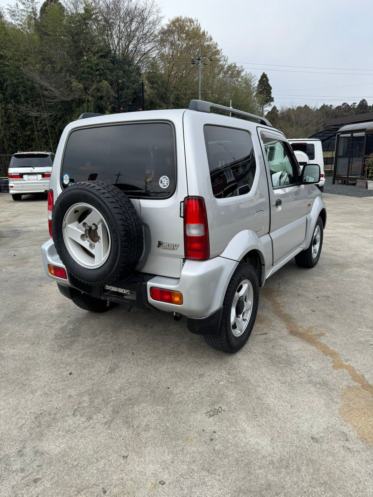 Silver 2001 Suzuki Jimny Wide 4x4 SUV, photo 4 of 14