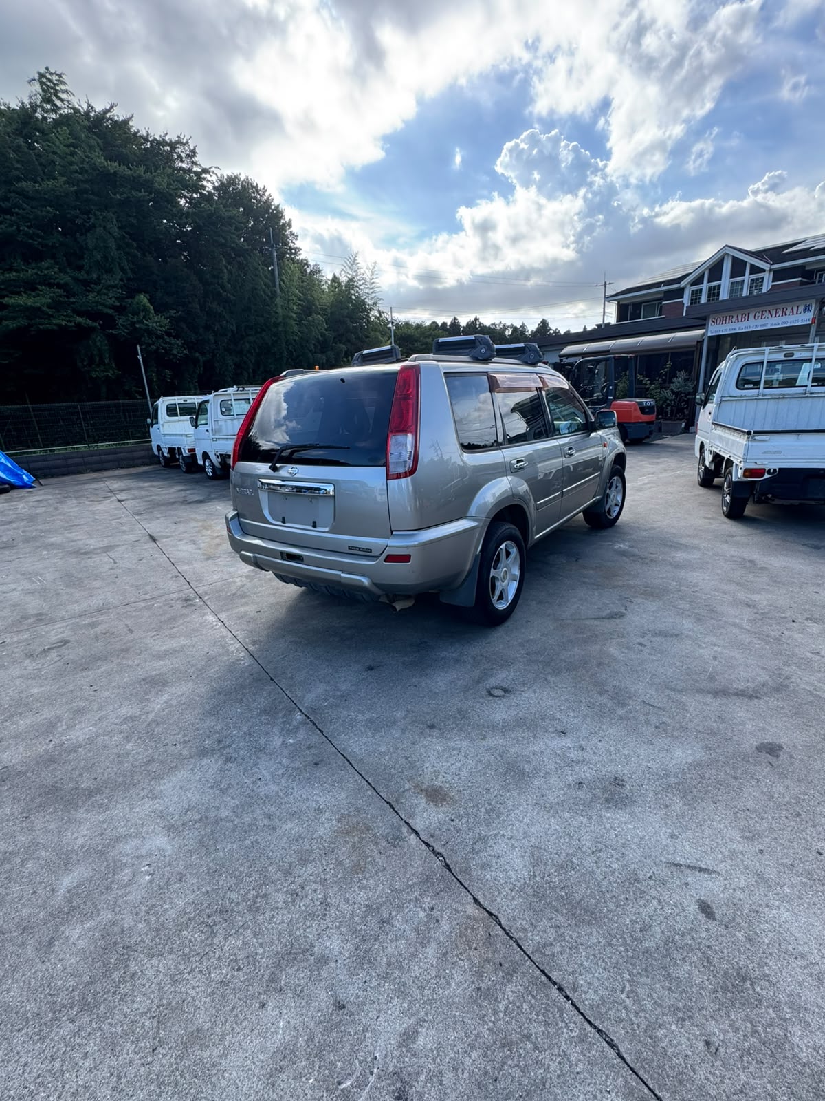 Silver Green 2001 Nissan X-Trail 4WD SUV, photo 5 of 16