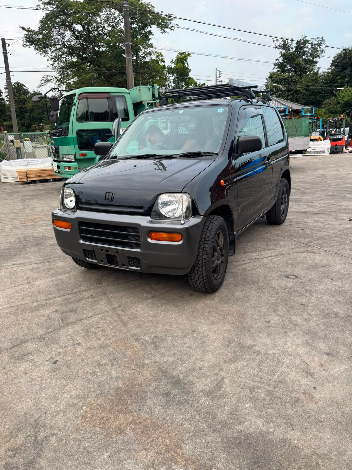 Black 1999 Honda Z 4WD kei SUV, photo 1 of 17