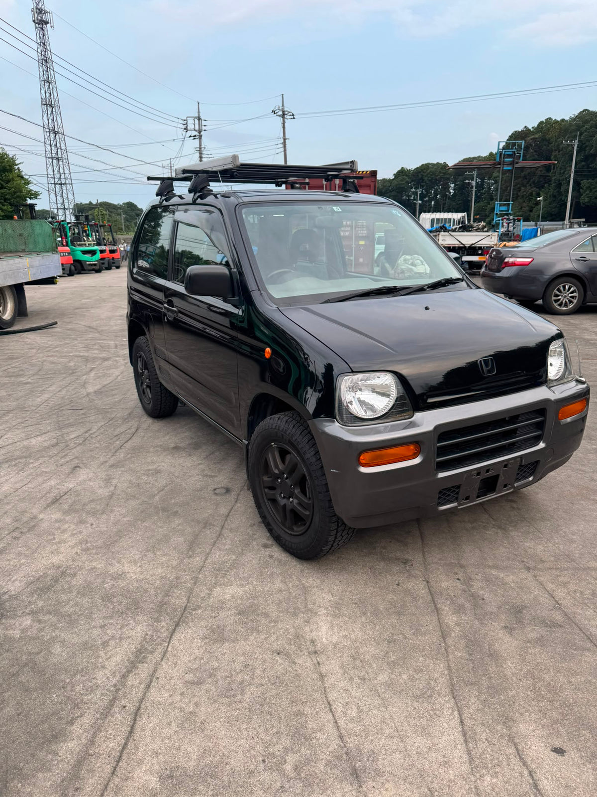 Black 1999 Honda Z 4WD kei SUV, photo 3 of 17