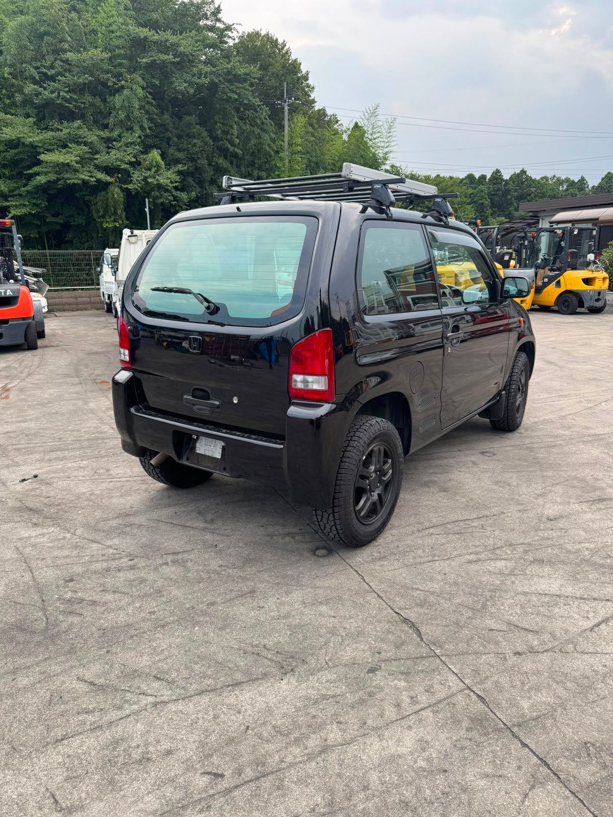 Black 1999 Honda Z 4WD kei SUV, photo 5 of 17