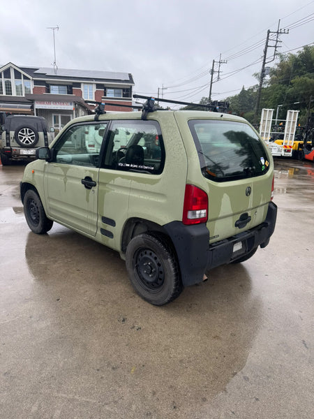 Green 1999 Honda Z Turbo 4WD kei SUV, photo 4 of 15