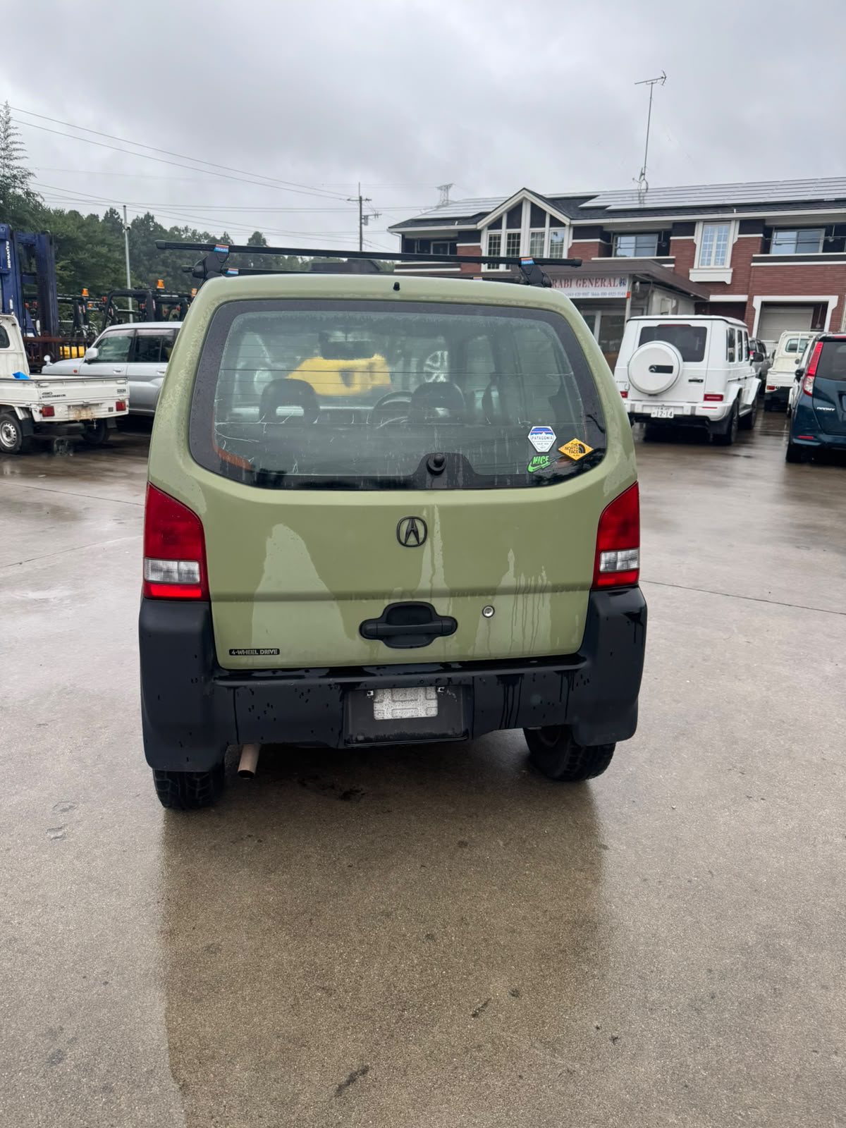Green 1999 Honda Z Turbo 4WD kei SUV, photo 5 of 15