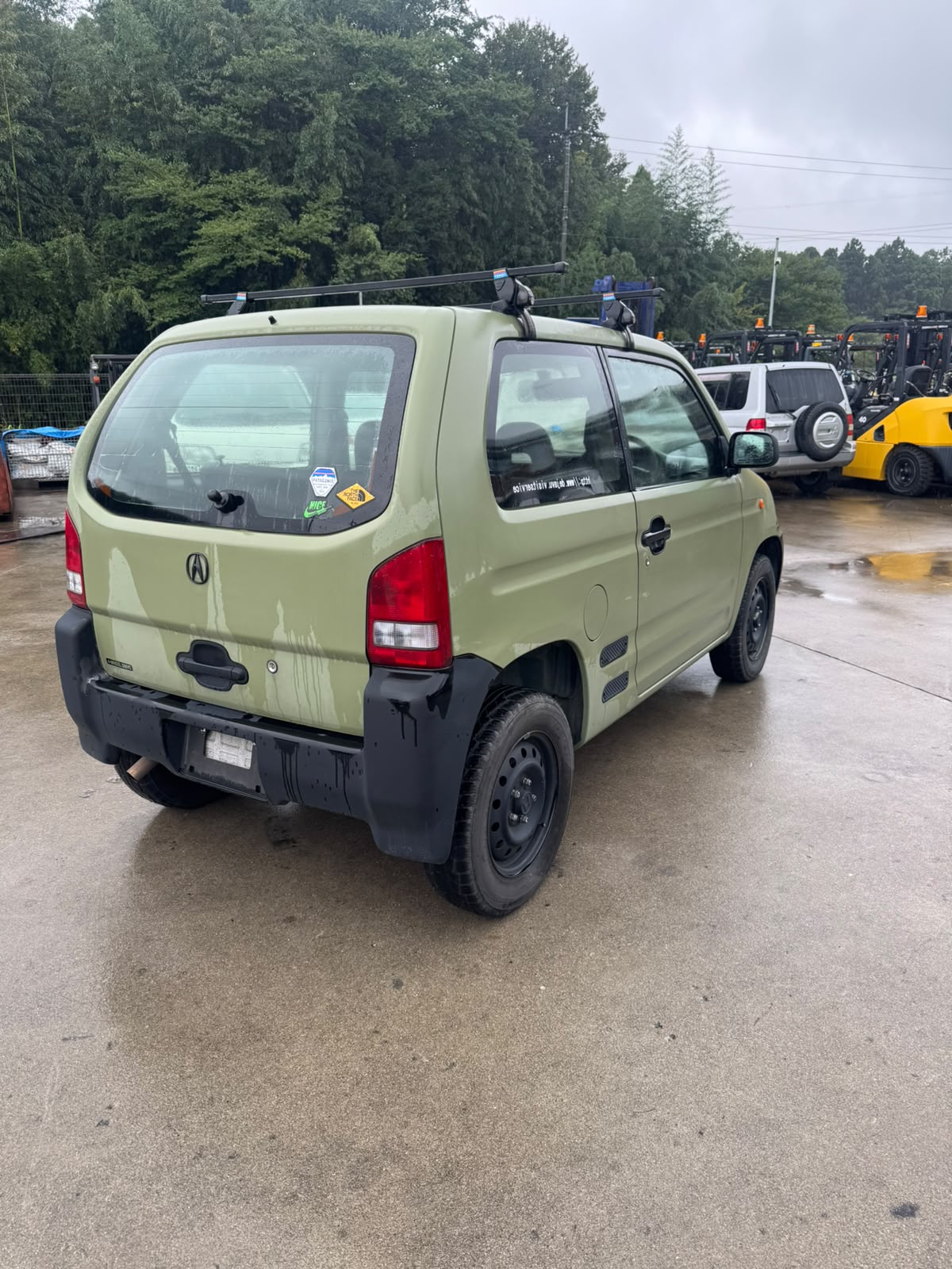 Green 1999 Honda Z Turbo 4WD kei SUV, photo 6 of 15