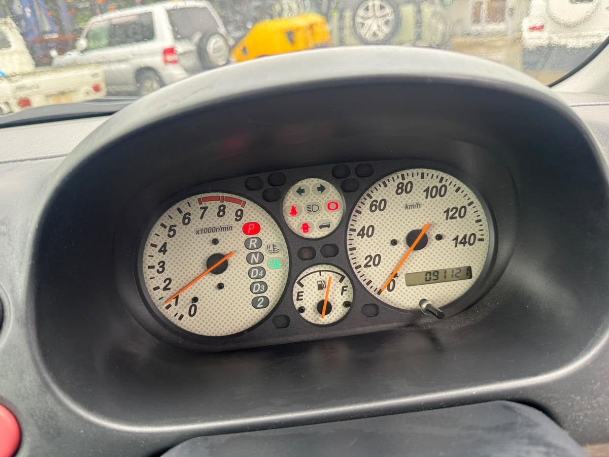 Green 1999 Honda Z Turbo 4WD kei SUV, photo 11 of 15