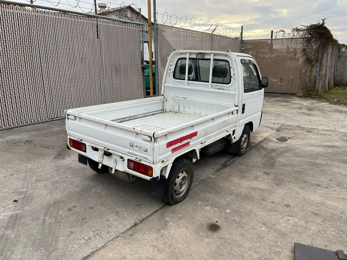 White 1998 Honda Acty 4x2 kei truck, photo 7 of 11