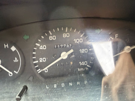 Blue 2000 Daihatsu Hijet 4x4 kei truck, photo 11 of 12