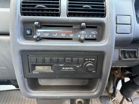 White 1998 Subaru Sambar 4x4 kei truck, photo 10 of 11