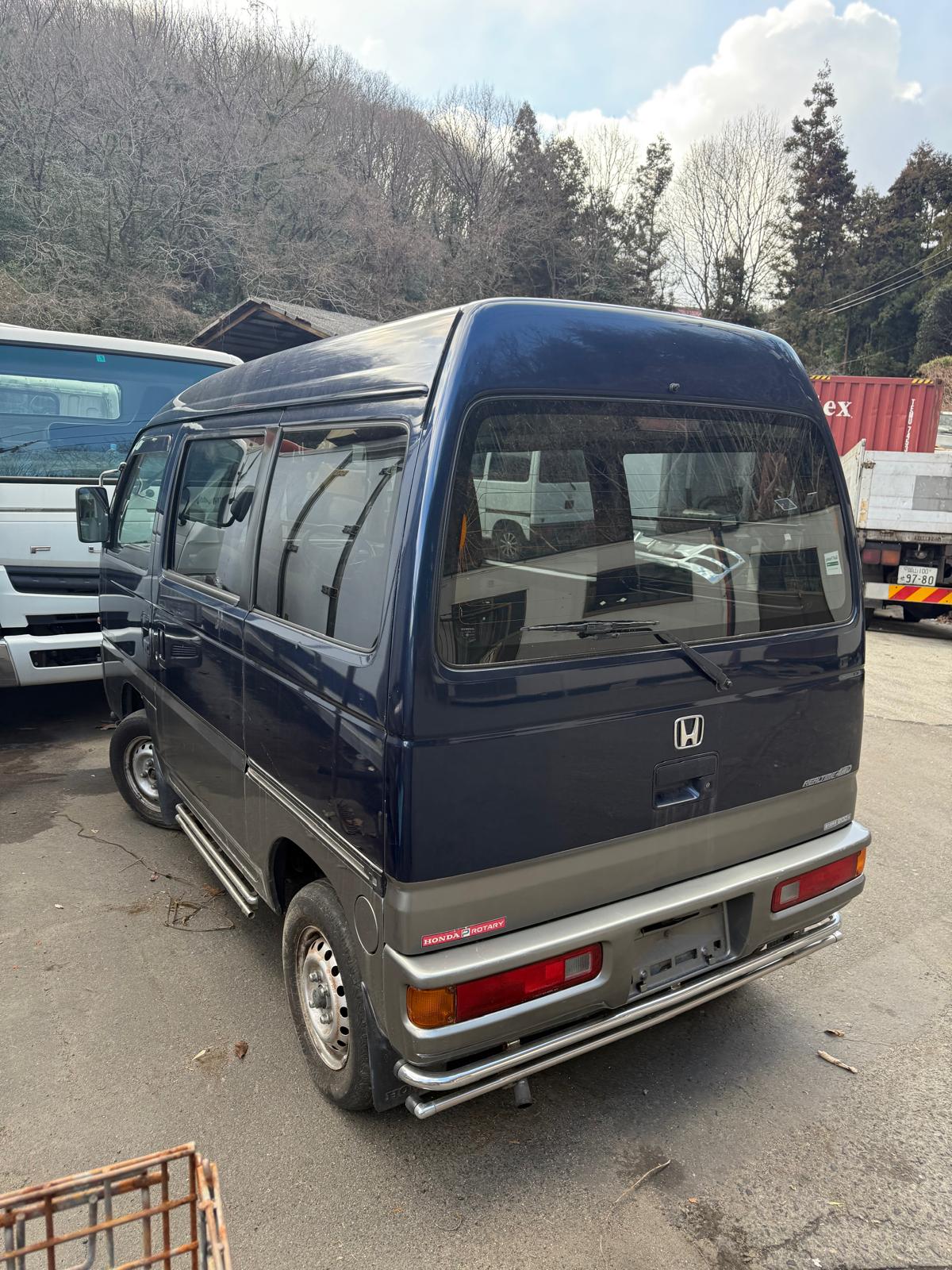 Blue 1996 Honda Acty Street Van 4x4, photo 3 of 11