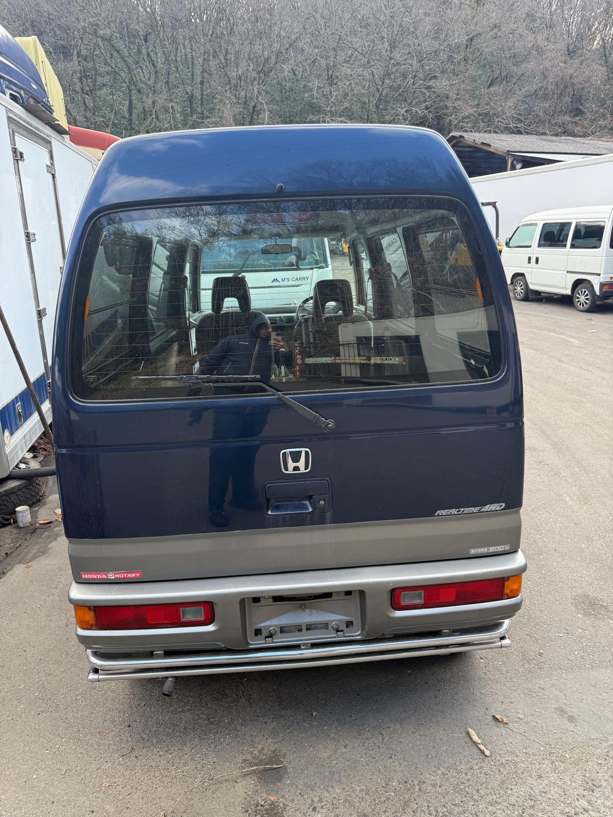 Blue 1996 Honda Acty Street Van 4x4, photo 4 of 11