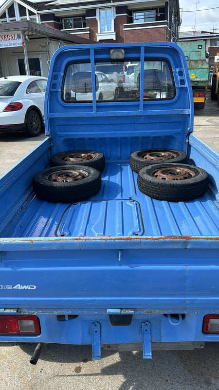 Blue 1994 Honda Acty 4x4 kei truck, photo 5 of 7