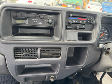 White 2000 Subaru Sambar 4x4 kei truck, photo 9 of 10