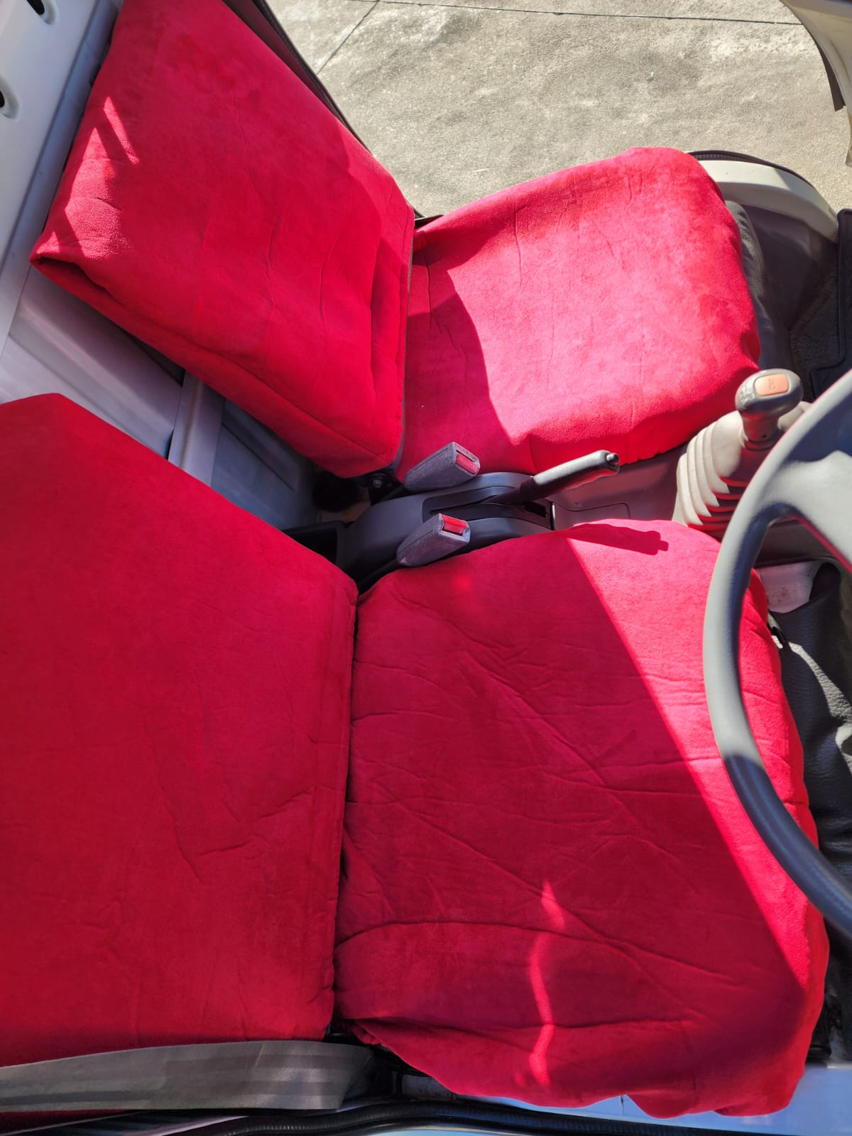 Red/White 1997 Subaru Sambar 4x4 kei truck, photo 11 of 11
