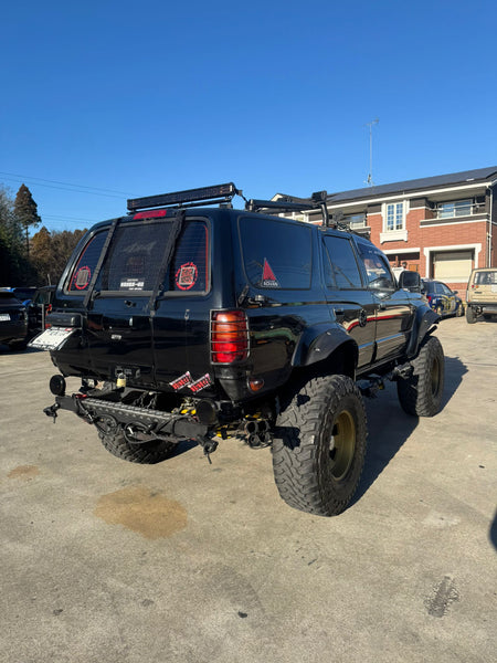 Black 1996 Toyota Hilux Surf 4WD SUV, photo 3 of 19