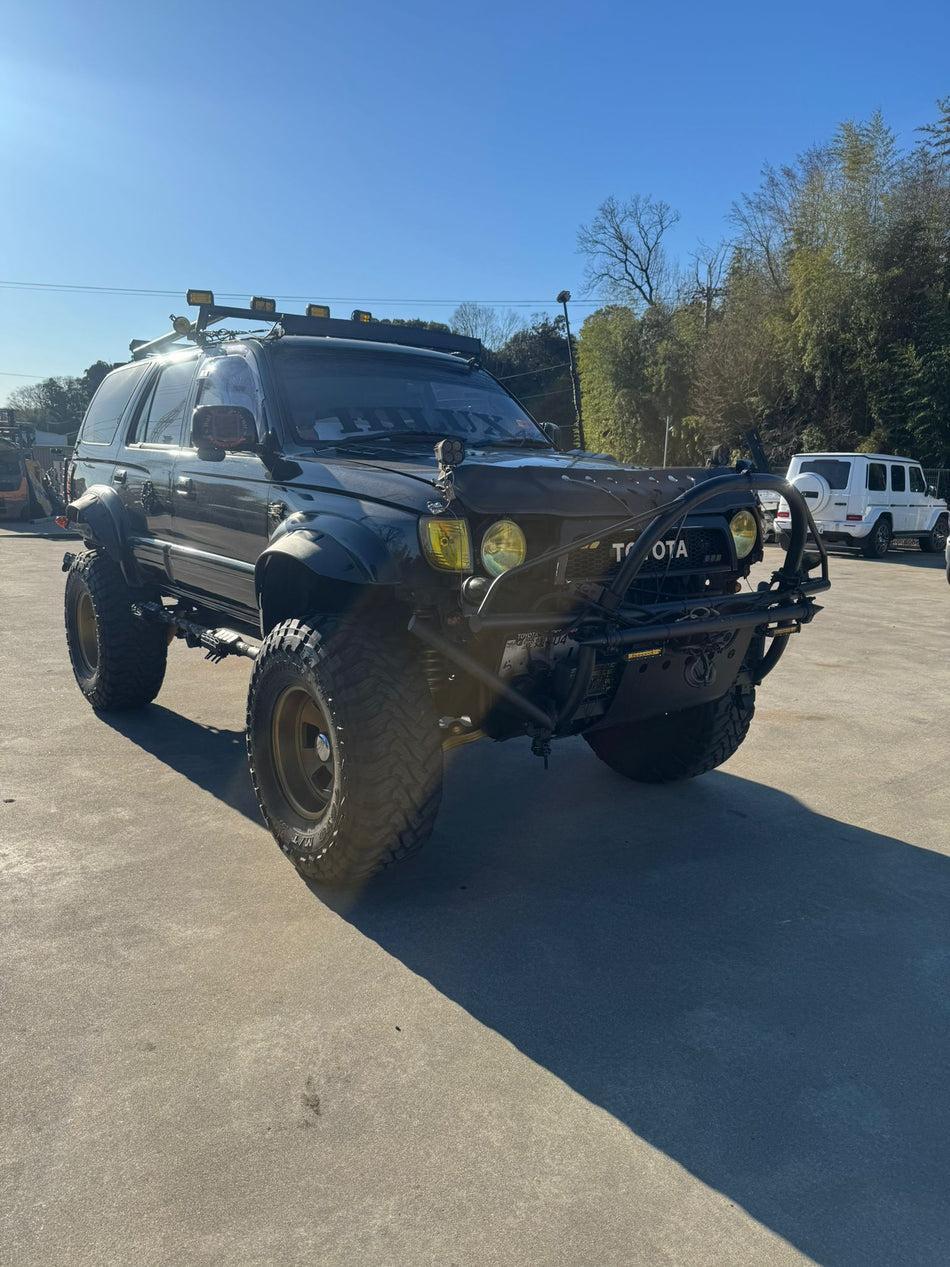 Black 1996 Toyota Hilux Surf 4WD SUV, photo 1 of 19