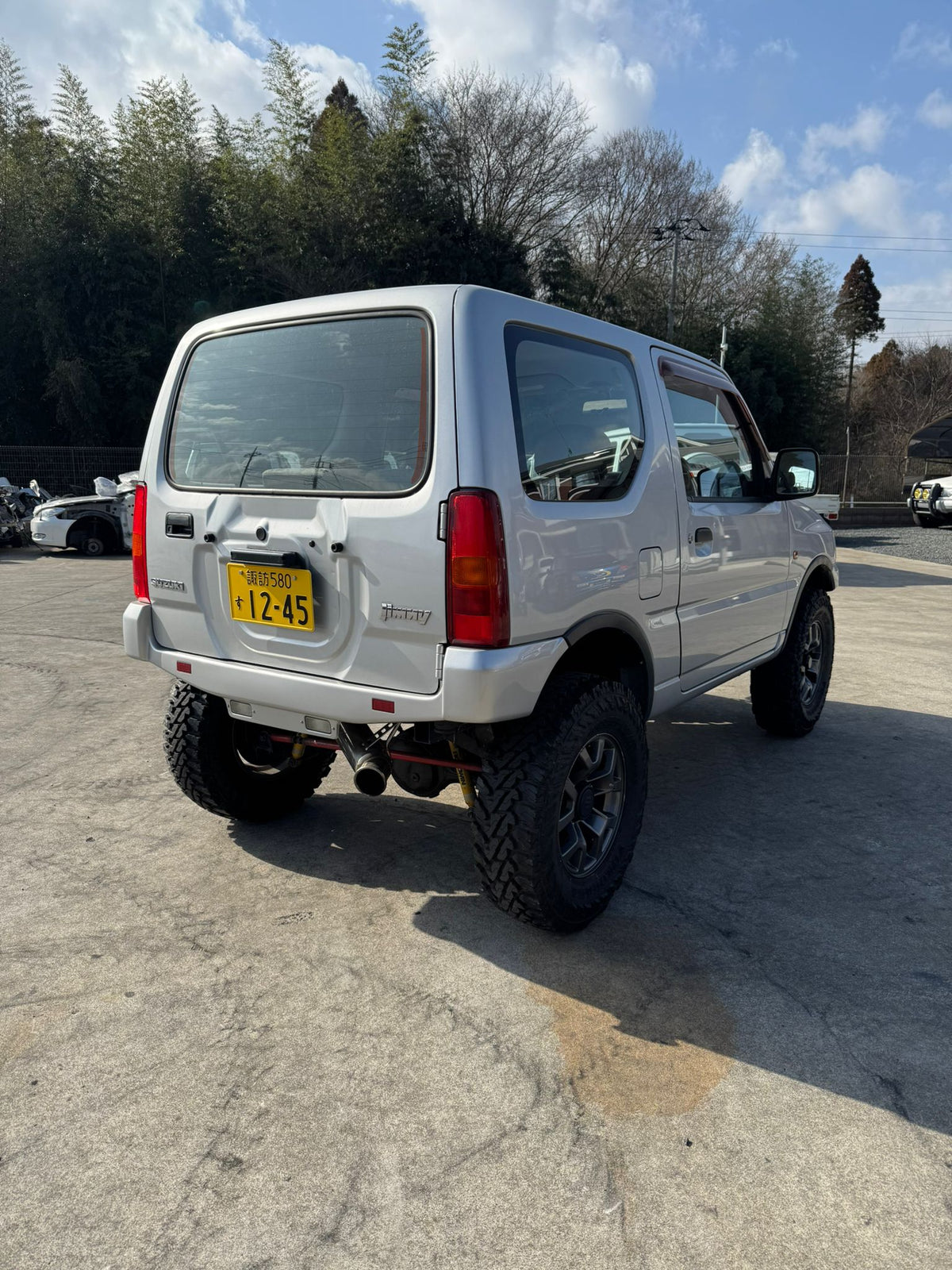White 2001 Suzuki Jimny 4x4 kei SUV, photo 5 of 12