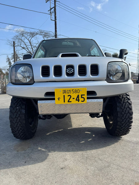White 2001 Suzuki Jimny 4x4 kei SUV, photo 2 of 12