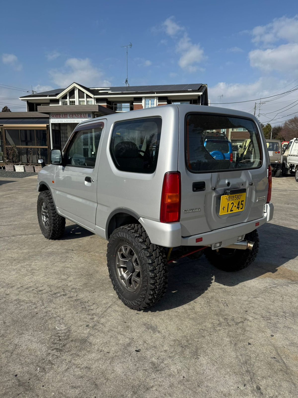 White 2001 Suzuki Jimny 4x4 kei SUV, photo 4 of 12