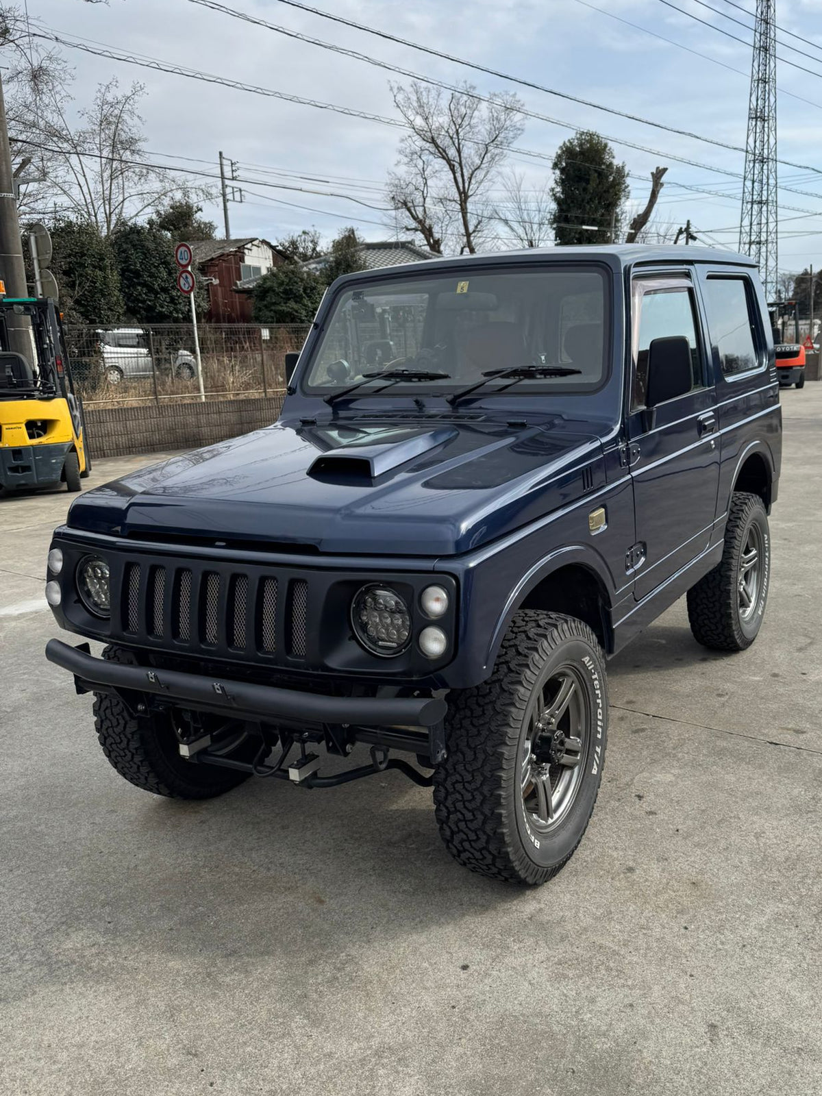 Black 1996 Suzuki Jimny 4x4 kei SUV, photo 3 of 13