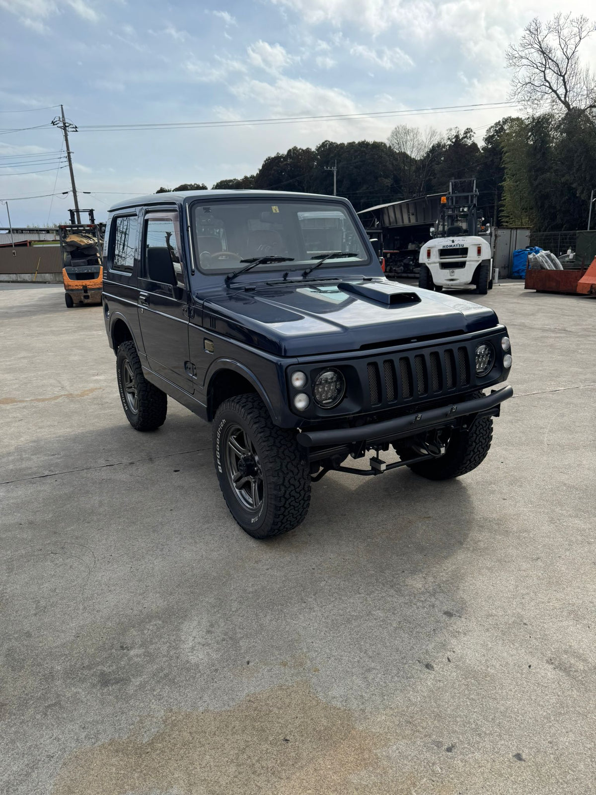 Black 1996 Suzuki Jimny 4x4 kei SUV, photo 1 of 13