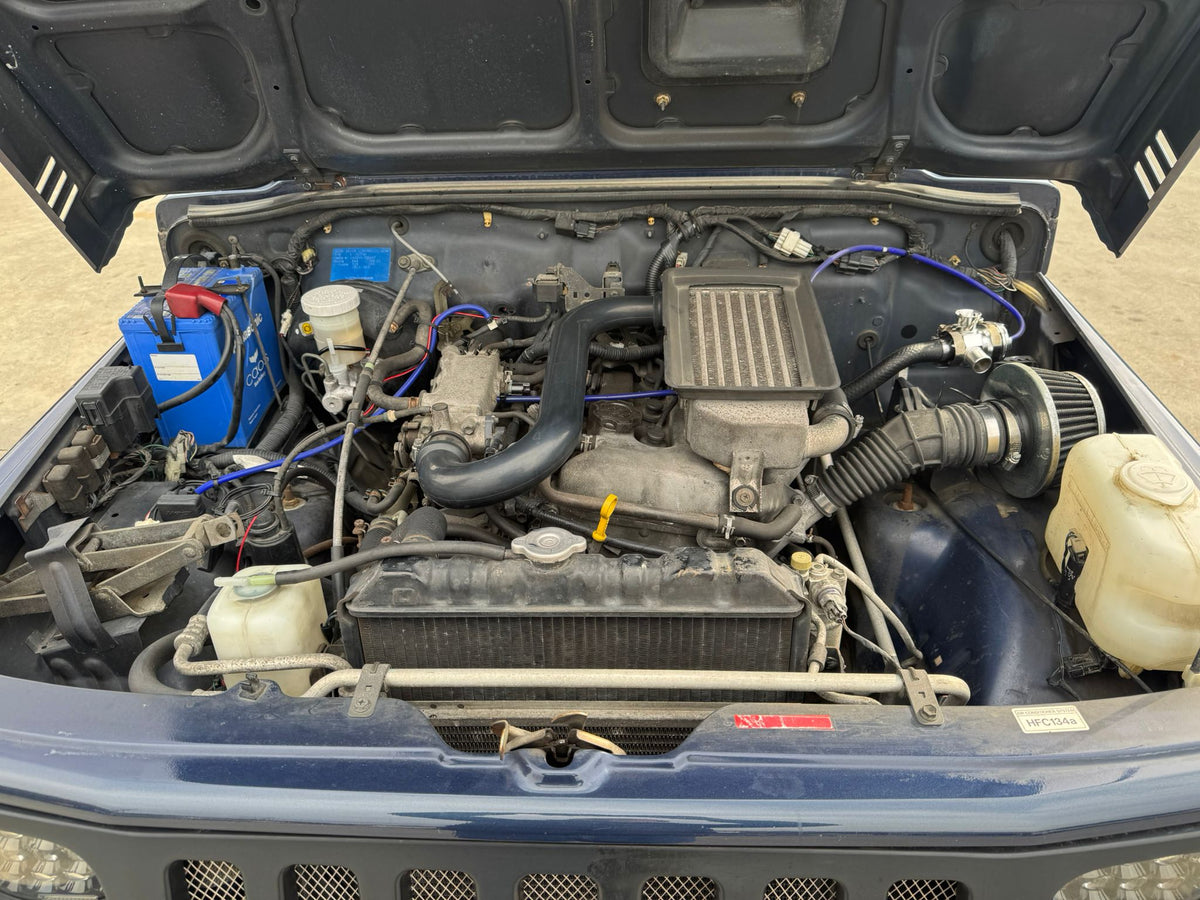 Black 1996 Suzuki Jimny 4x4 kei SUV, photo 4 of 13