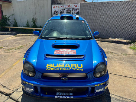 Blue 2001 Subaru WRX STI, photo 3 of 15