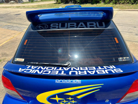 Blue 2001 Subaru WRX STI, photo 7 of 15