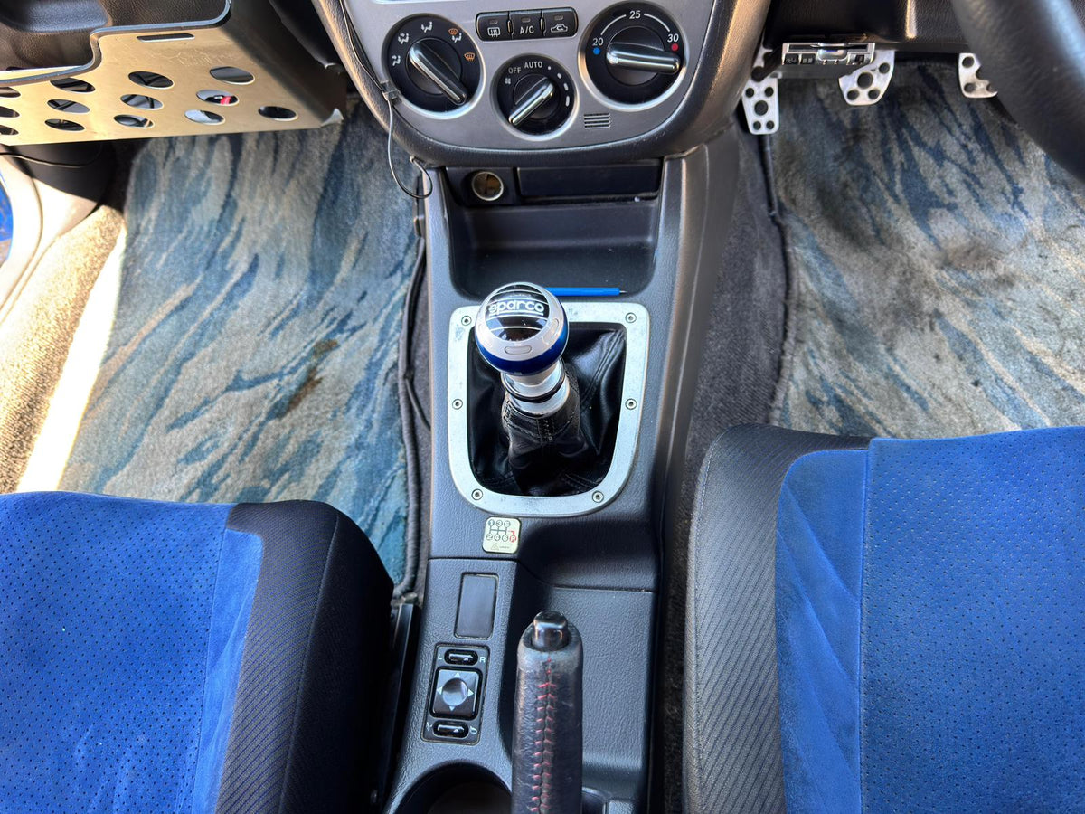 Blue 2001 Subaru WRX STI, photo 14 of 15