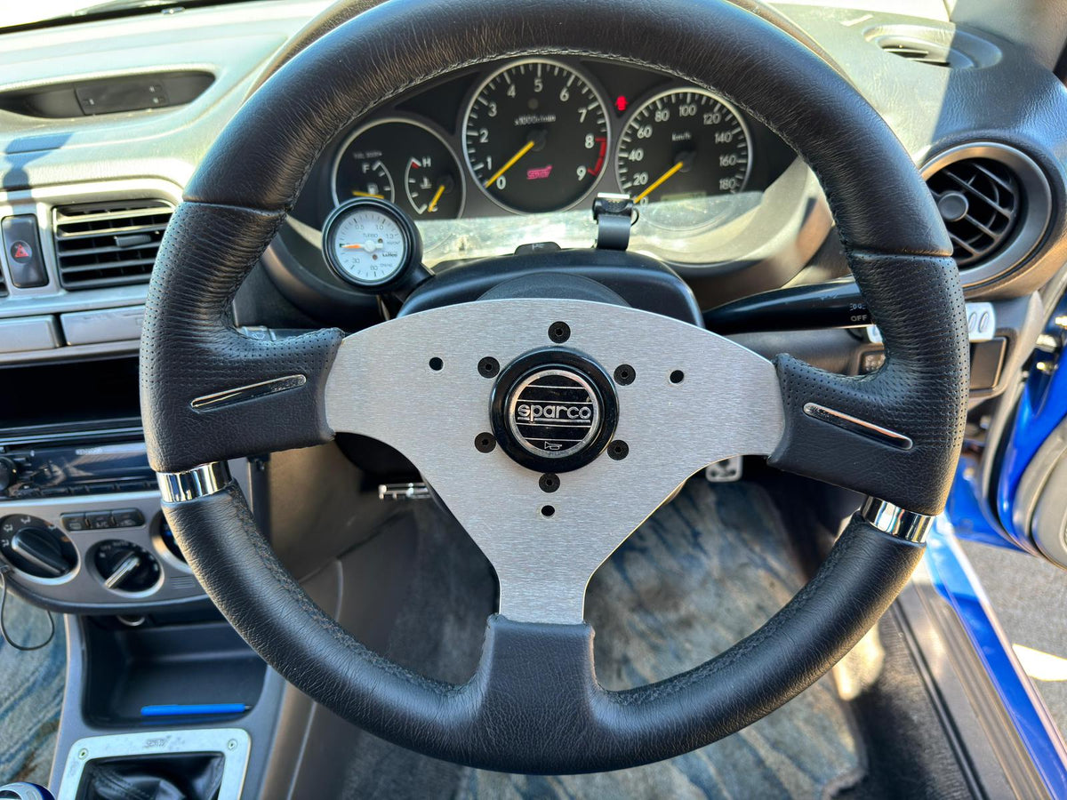 Blue 2001 Subaru WRX STI, photo 11 of 15