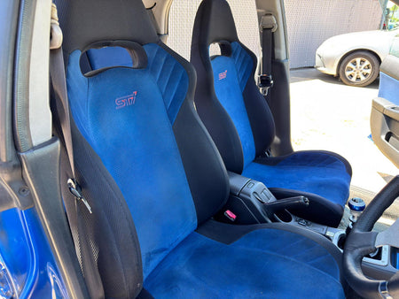 Blue 2001 Subaru WRX STI, photo 10 of 15
