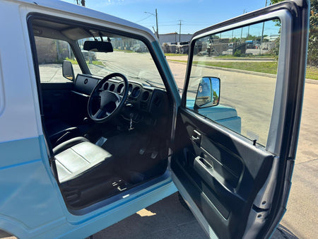 Blue/White 1996 Suzuki Jimny kei SUV, photo 10 of 15