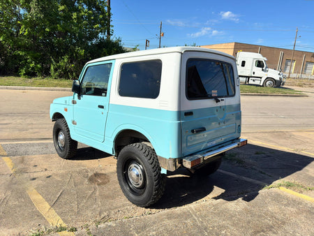 Blue/White 1996 Suzuki Jimny kei SUV, photo 8 of 15